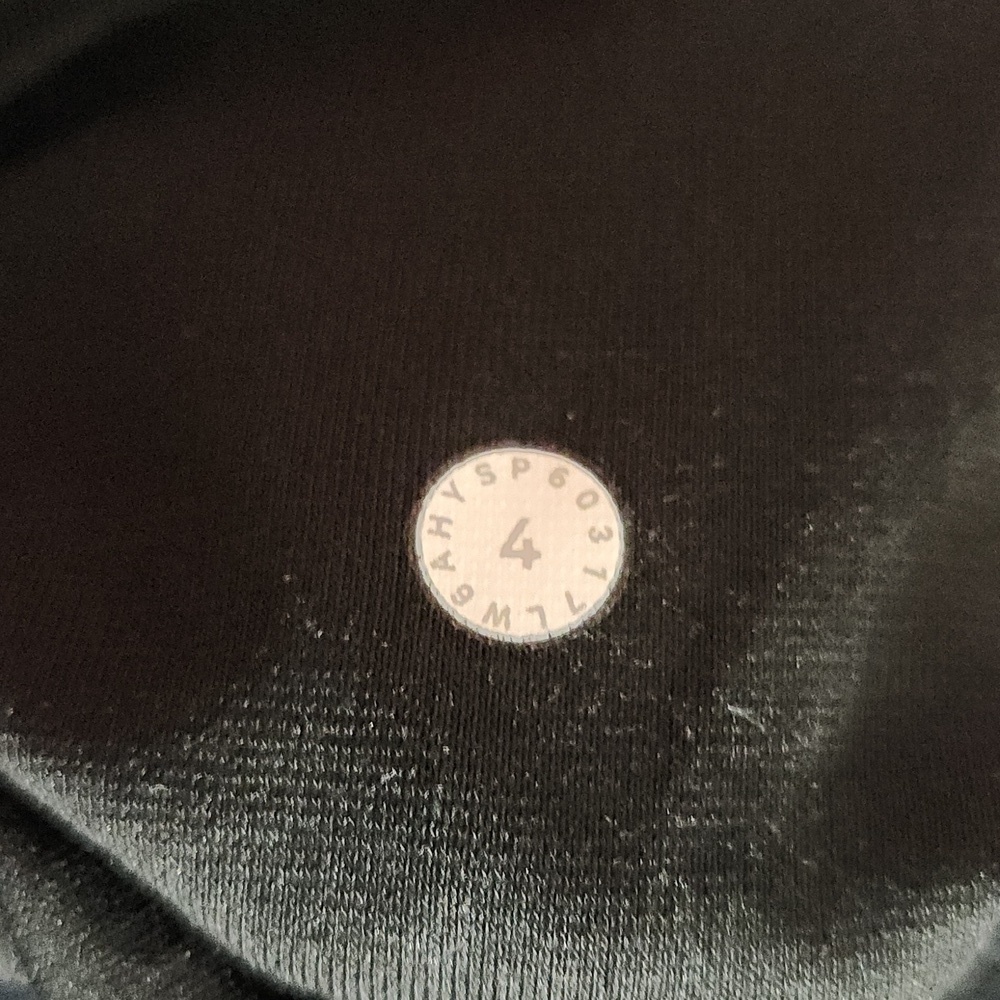 Lululemon Train Times Crop 17" Nouveau Mach Blue Black - Picture 7 of 7